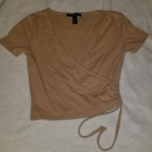 B2G1F! XS Forever 21 Drawstring Crop Top